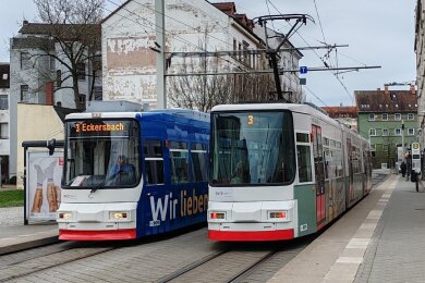 Zwickauer nutzen im ÖPNV vor allem die Straßenbahnlinien.