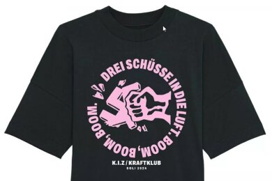 Das Soli-Shirt von Kraftklub und K.I.Z.
