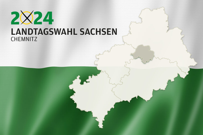 Landtagswahl in Sachsen 2024 - Alles zu Parteien, Kandidaten und Ergebnissen für Chemnitz.