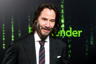 Keanu Reeves spielte den Hacker Neo im Kassenschlager "Matrix".