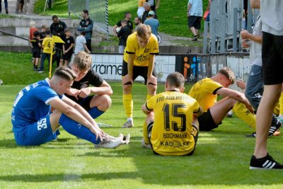 Nach der dritten Heimniederlage in Folge war die Enttäuschung beim VfB Auerbach groß.