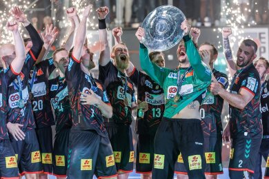 Deutscher Meister - und bald Champions-League-Sieger? Die Magdeburger wollen "alles geben".