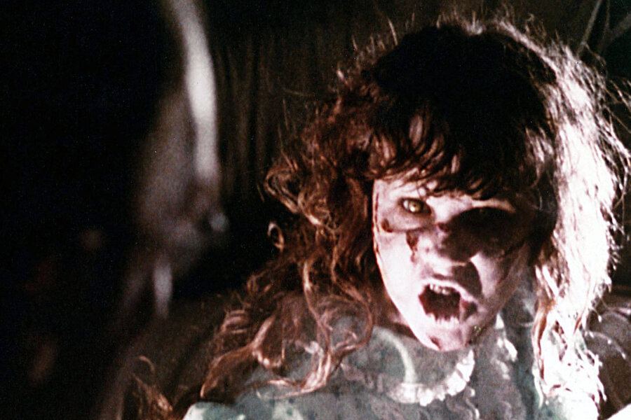 Beängstigende Erscheinung: Linda Blair in "Der Exorzist" als das von Dämonen besessene Mädchen Regan.  