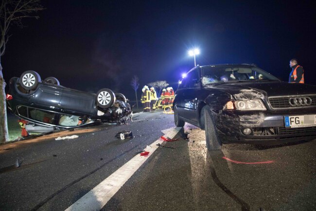 Unfall Auf B173: Mehrere Verletzte | Freie Presse - Freiberg