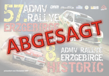 57. ADMV Rallye Erzgebirge abgesagt - 