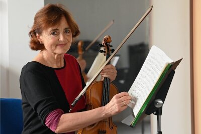 60 Jahre Klassik: Die "Stollberger Meisterkonzerte" sind die älteste Konzertreihe Sachsens - Die Geigerin und Pädagogin Ulrike Wächtler leitet seit 2004 die Reihe "Stollberger Meisterkonzerte". 