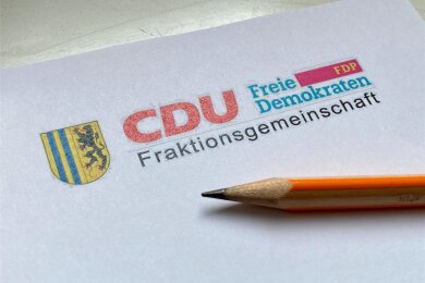 CDU und FDP bilden im neuen Chemnitzer Stadtrat eine Fraktionsgemeinschaft.