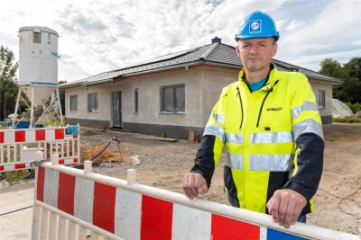Das Lauterbacher Bauunternehmen „Glück Auf“ hat in diesem Jahr nur ein Eigenheim errichtet, sagt Geschäftsführer Jens Heidel. Normalerweise sind es drei bis fünf pro Jahr.