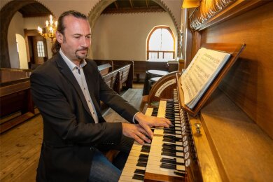 Gibt am 1. Mai vier Orgelkonzerte im Westerzgebirge: Matthias Grünert, Kantor der Dresdner Frauenkirche.