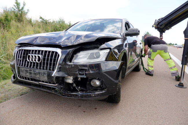 Unfall Ein Schwerverletzter Auf A 72 Bei Penig Freie Presse Rochlitz