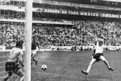 Karl-Heinz Schnellinger erzielte bei der WM 1970 in Mexiko das 1:1 gegen Italien.