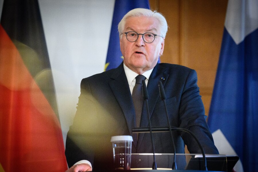 75 Jahre Grundgesetz - Steinmeier hält zentrale Rede - Bundespräsident Steinmeier, der den Staatsakt angeordnet hat, wird die zentrale Rede halten.