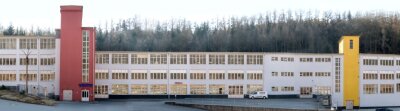 Der Produktionskomplex auf dem Gelände des früheren MZ-Werkes - heute Multi-Zentrum Zschopau. 