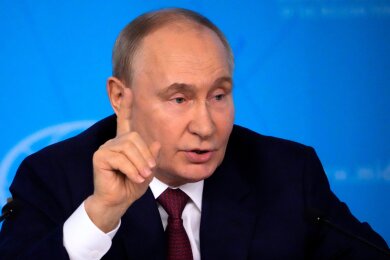 Der russische Präsident Wladimir Putin: Sein Besuch in Nordkorea soll bis Mittwoch dauern.