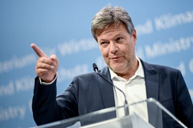 Robert Habeck (Bündnis 90/Die Grünen), Vizekanzler und Bundesminister für Wirtschaft und Klimaschutz.