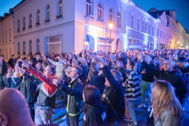 In Oelsnitz starten am Freitag die Innenstadtkonzerte. Die Open Airs fanden 2023 sehr guten Zuspruch.