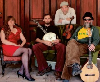 Die Band Hüsch spielt am Samstag in Hainichen. 
