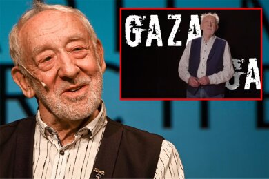 Dieter Hallervorden (88) sorgt derzeit mit seinem Video „Gaza, Gaza“ für Aufsehen. (Montage)