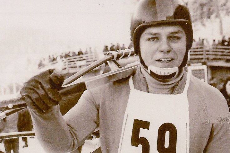 Harald Ehrig bei der Europameisterschaft 1972 in Königssee. 