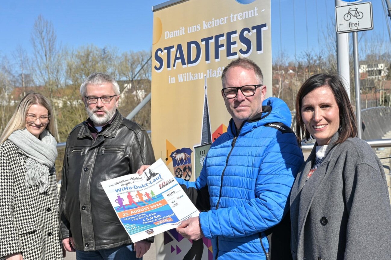 90 Jahre Stadtrecht WilkauHaßlau feiert mit einem Stadtfest, der