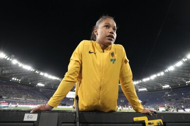 Holte die erste deutsche Medaille bei der Leichtathletik WM in Rom: Kugelstoßerin Yemisi Ogunleye.