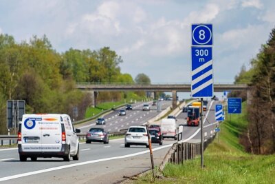 A-72-Auffahrt in Treuen gesperrt - Die Anschlussstelle in Treuen, Fahrtrichtung Chemnitz, ist ab Montag für zwei Wochen gesperrt. 