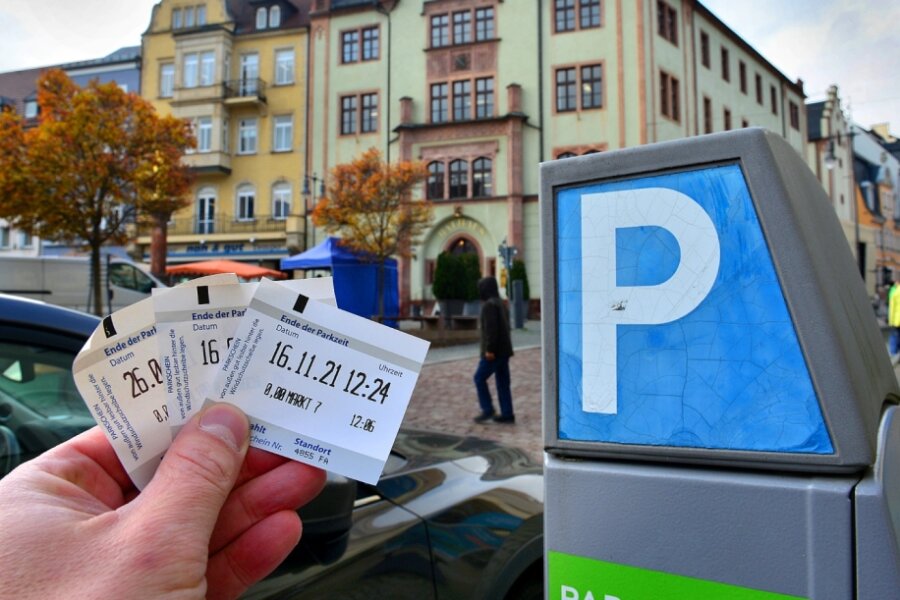 "Ab in die Mitte": Je 9000 Euro für Mittweida und Hainichen - Die Idee aus Mittweida für den Städtewettbewerb "Ab in die Mitte": Parkscheine aus den Automaten werden Teil einer Lotterie. 