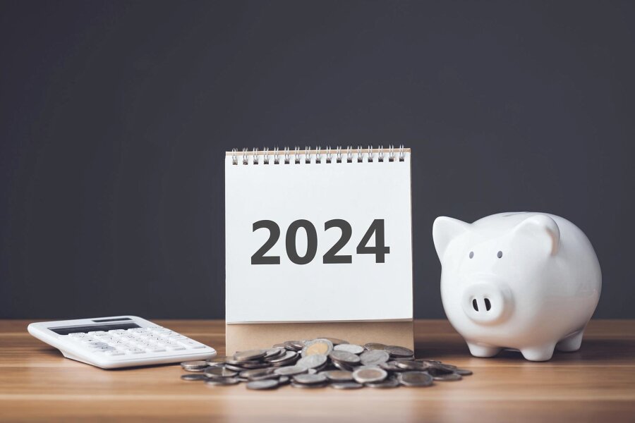 Ab Januar 2024: So viel mehr Geld bringt das neue Jahr - Rechnen lohnt sich.