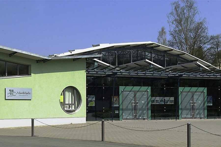 Die Musikhalle Markneukirchen. Foto: Harald Sulski/Archiv