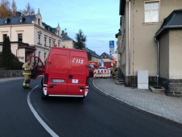 ABC-Einsatz in Grünhainichen abgebrochen - 