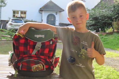 Abc-Schütze Finn aus Werdau freut sich am meisten auf Sport - Finn Munzert freut sich darauf, jetzt zur Schule gehen zu dürfen. Der Sechsjährige mag am liebsten Sport.