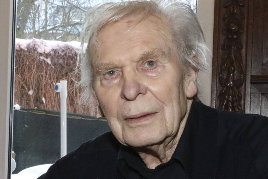 Klaus Gendries bei der Aufzeichnung der Fernsehsendung zum 100. Geburtstag von Herbert Köfer. 