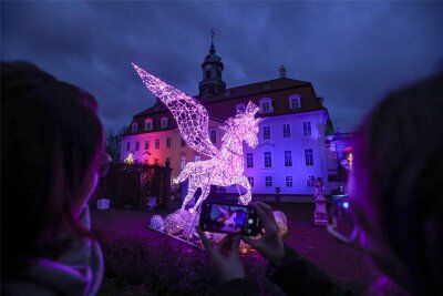 Absage der „Lumagica“ in Lichtenwalde: „Das ärgert mich sehr“ - Die Lichterschau mit rund 300 beleuchteten Skulpturen lockte vergangenen Winter mehr als 100.000 Gäste an.