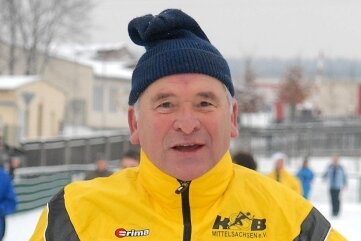Beim Frankenberger Katerlauf am Neujahrstag 2010 zählte auch Rüdiger Borck zu den Teilnehmern.