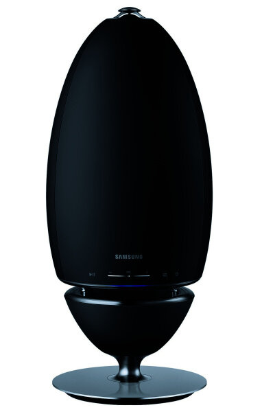 Ach, du dickes Ei - Design-Objekt: Der R7-Lautsprecher von Samsung ist von der Stiftung Warentest mit der Note "Gut" bewertet worden.