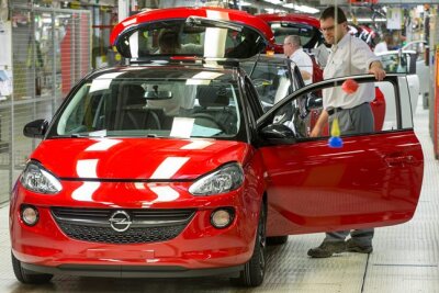 Adam bringt Eisenacher Opel-Werk in Schwung - Im vergangenen Jahr lief der Opel Adam 60.000-mal im Werk Eisenach vom Band.