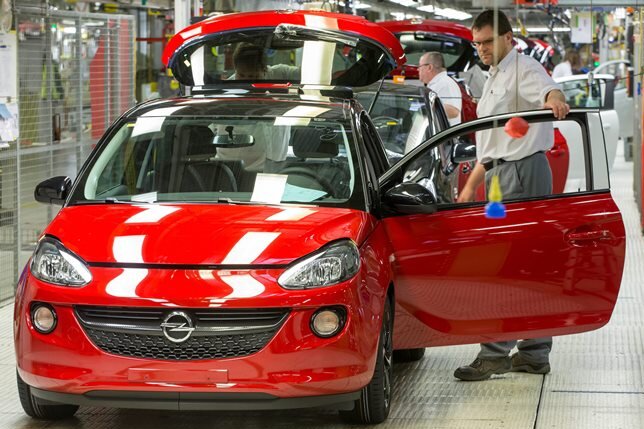 Adam bringt Eisenacher Opel-Werk in Schwung - Im vergangenen Jahr lief der Opel Adam 60.000-mal im Werk Eisenach vom Band.