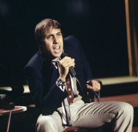 Adriano Celentano wird 80 - und singt immer noch - Adriano Celentano im ZDF-Nightclub am 07. Oktober 1970.