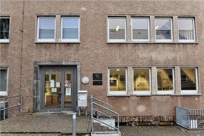 Ärzteprozess in Freiberg: Verurteilter Mediziner geht in Berufung - Das Amtsgericht Freiberg sitzt interimsweise an der Heinrich-Heine-Straße, weil das Stammhaus umgebaut wird. 
