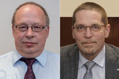 AfD-Chaos im Kreistag: Fraktion im Doppelpack - Lutz Hauswald und Steffen Arlt sehen sich beide als Fraktionschef.