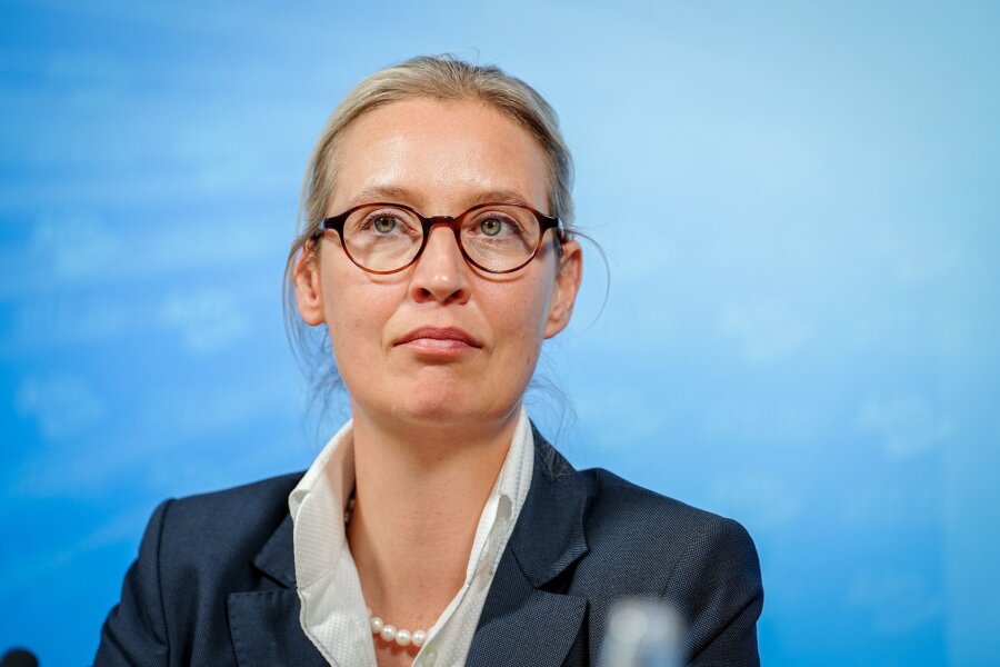 AfD-Chefin Weidel nach Europawahl: Wir wollen regieren - AfD-Chefin Alice Weidel nach der Europawahl.