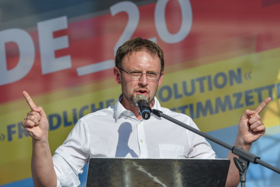AfD-Mann einziger Bürgermeisterkandidat in Großschirma - Einziger Kandidat für die Bürgermeisterwahl in Großschirma: der AfD-Politiker Rolf Weigand
