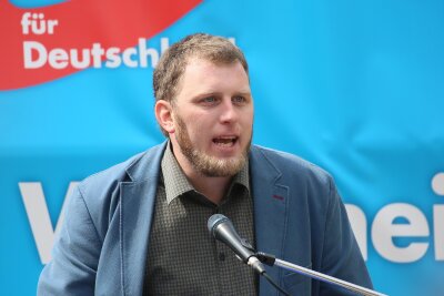 Der umstrittene frühere AfD-Direktkandidat im Bundestagswahlkreis Zwickau, Benjamin Przybylla.