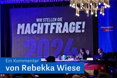 AfD-Verbot? Man muss andere Wege finden - Landesparteitag der AfD in Thüringen im November. Die Partei will bei der nächsten Wahl „die Machtfrage stellen“.