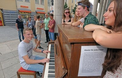 Aktion "Klavier für Jedermann" endet am Freitag - 