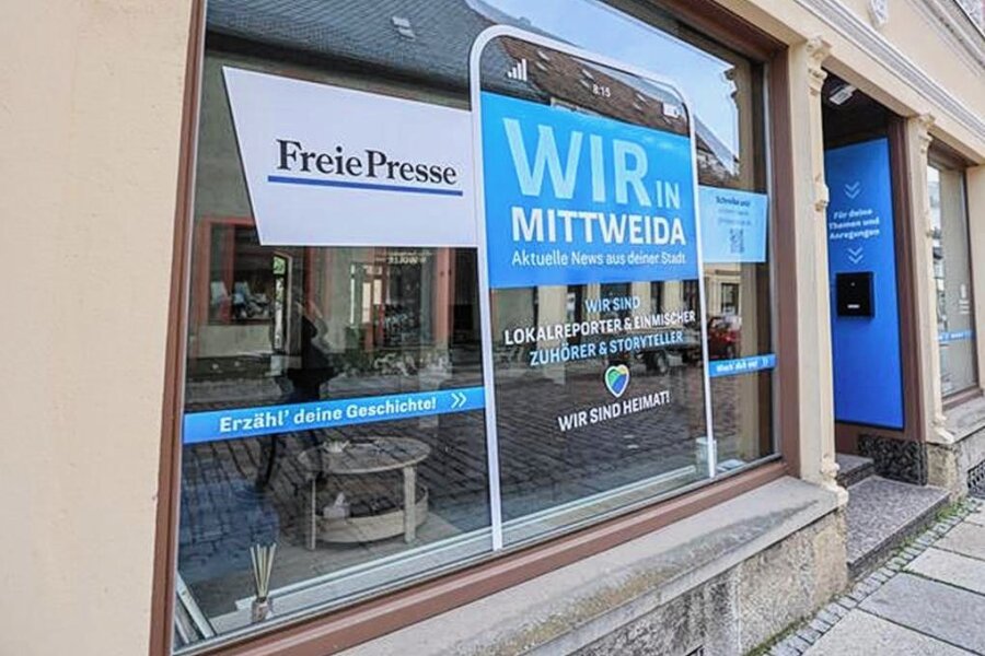 Ein Aktionstag der "Freie Presse" zum Digitalabo findet am Donnerstag von 10 bis 16 Uhr in Mittweida statt.