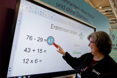 Alle Klassenzimmer digital: Kreidezeit in Eichigt endet - Digitale Tafeln gehören in vielen Schulen zur Ausrüstung, so auch an der Grundschule Eichigt.