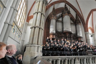 Als Carl H. Hahn Spenden für eine Chemnitzer Orgel sammelte - Die Ladegast-Jehmlich-Orgel in der Petrikirche, hier bei einem Konzert 2018. 