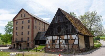 Alte Mühle in Wechselburg soll Hospiz werden - Das Objekt von der Brückenstraße aus betrachtet. 