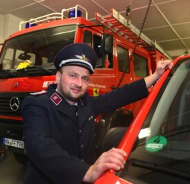 Altmittweidaer Feuerwehr verjüngt - Ronny Müller ist der neue Wehrleiter der Feuerwehr in Altmittweida. 